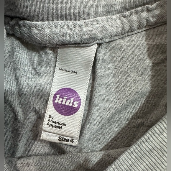 đKids By American Apparel: Kids Short Sleeve Shirt- Size 4đ - Picture 3 of 4